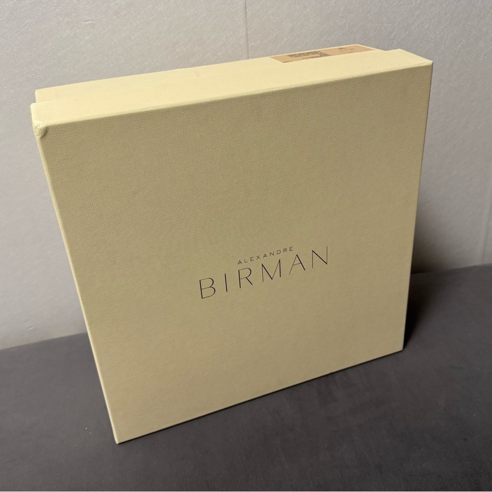 Alexander Birman Empty Shoe Box W/ Tissue. 13x13”x5”